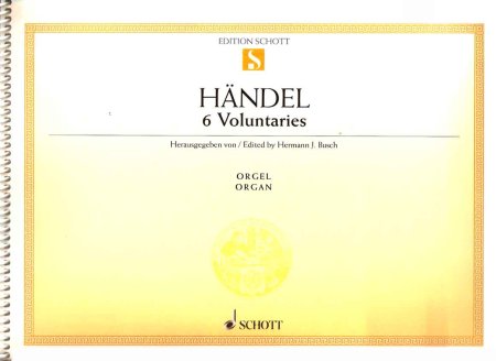 Händel 6 Voluntaries for Organ